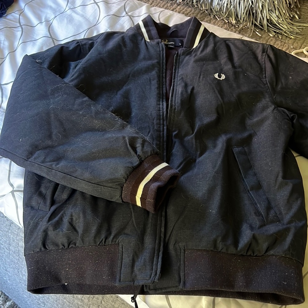 Fred perry baseball style jacket